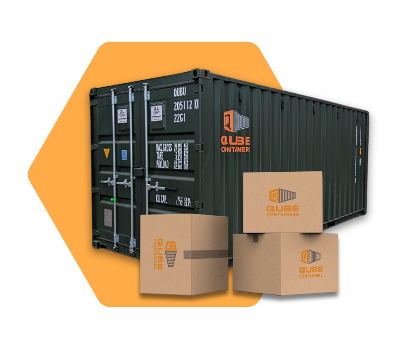 Qube Container Self-Storage(1) Green Qube Containers Self Storage Containe